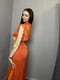 Сукня літня шифонова оранжева | 6765937 | фото 4