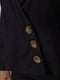 Черная блуза с V-образным вырезом | 6810240 | фото 5