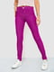 Фиолетовые зауженные брюки | 6810266 | фото 3