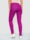 Фиолетовые зауженные брюки | 6810266 | фото 4