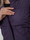 Темно-фиолетовый жилет с капюшоном | 6810279 | фото 5