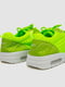 Текстильні кросівки кольору зелений неон | 6810295 | фото 4