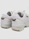 Белые  текстильные кроссовки | 6810371 | фото 4