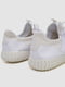 Білі текстильні кросівки | 6810372 | фото 4