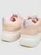 Рожеві кросівки із вставками із сітки | 6810381 | фото 4