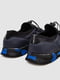 Сині кросівки з екошкіри | 6810384 | фото 4