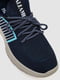 Сині текстильні кросівки | 6810388 | фото 3