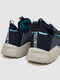 Сині текстильні кросівки | 6810388 | фото 4