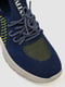 Синие текстильные кроссовки | 6810389 | фото 3