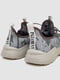 Сірі текстильні кросівки | 6810390 | фото 4