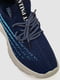 Сині текстильні кросівки | 6810392 | фото 3