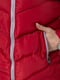 Бордовая стеганая куртка | 6810393 | фото 5