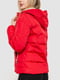 Червона куртка з капюшоном | 6810394 | фото 4