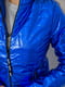 Приталена куртка кольору електрик | 6810395 | фото 5