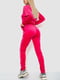 Розовый костюм: зауженные джоггеры, реглан | 6810557 | фото 4