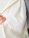 Ветровка кремового цвета oversize с накладными карманами | 6812503 | фото 5