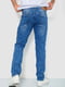 Сині джинси з потертостями | 6812530 | фото 4