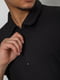 Чорна бавовняна футболка-поло на блискавці | 6812563 | фото 5