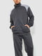 Темно-серый спортивный костюм: кофта и брюки | 6812591 | фото 2