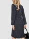 Сукня А-силуету чорна в горошок з V-подібним вирізом | 6812603 | фото 4