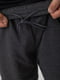 Темно-сірі трикотажні шорти з кишенями | 6812618 | фото 6