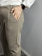 Твідові коричнево-сірі штани звуженого фасону | 6766224 | фото 4