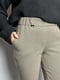 Теплі твідові штани коричневого кольору | 6766268 | фото 6
