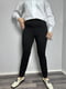 Трикотажні чорні штани з утягуючим ефектом  | 6766270 | фото 5