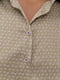 Базова блуза оливкового кольору | 6802495 | фото 6