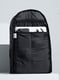 Чорний рюкзак з водовідштовхувальної тканини | 6812133 | фото 6