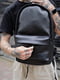 Чорний рюкзак з водовідштовхувальної тканини | 6812135 | фото 5