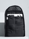 Чорний рюкзак з водовідштовхувальної тканини | 6812135 | фото 7
