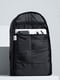 Чорний рюкзак з водовідштовхувальної тканини | 6812136 | фото 6