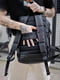 Чорний рюкзак з функцією “rolltop” | 6812137 | фото 4