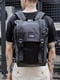 Чорний рюкзак з функцією “rolltop” | 6812137 | фото 7