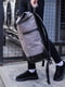 Сірий рюкзак з функцією “rolltop” | 6812140 | фото 2