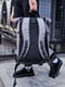 Сірий рюкзак з функцією “rolltop” | 6812140 | фото 3