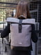 Сірий рюкзак з функцією “rolltop” | 6812140 | фото 5