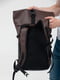 Коричневий рюкзак з екошкіри | 6812141 | фото 3
