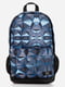 Синий рюкзак с ярким принтом | 6812145 | фото 2
