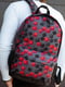 Сіро-червоний рюкзак з кишенею для ноутбука | 6812149 | фото 2