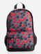 Сіро-червоний рюкзак з кишенею для ноутбука | 6812149 | фото 4