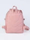 Рюкзак з екошкіри світло-пудрового кольору | 6812153 | фото 2