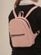 Рюкзак з екошкіри світло-пудрового кольору | 6812153 | фото 5