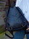 Темно-синий рюкзак из экокожи | 6812154 | фото 2