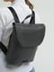 Серый рюкзак с лаконичным дизайном | 6812158 | фото 2