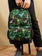 Зелений рюкзак із високоякісної водонепроникної тканини | 6812164 | фото 2
