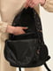 Чорний рюкзак із високоякісної водонепроникної тканини | 6812176 | фото 4