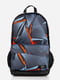 Серый рюкзак с ярким принтом и усиленным дном | 6812177 | фото 2