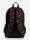 Чорний рюкзак з 3D сіткою та яскравим принтом | 6812178 | фото 5